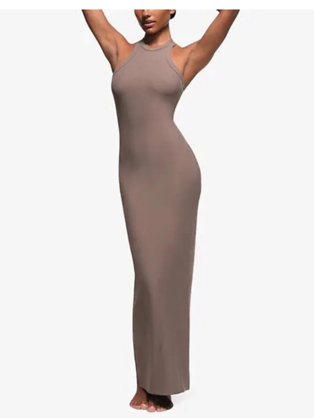 SKIMS Cloud Maxi Dress - Amethyst Taupe sizs 3X NWT
